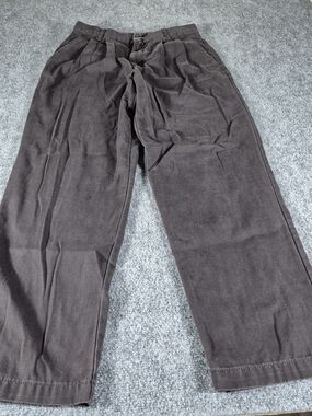 Vintage Dockers Pants Mens 30x31 Brown Khakis Relaxed Fit Canva Cotton Trousers